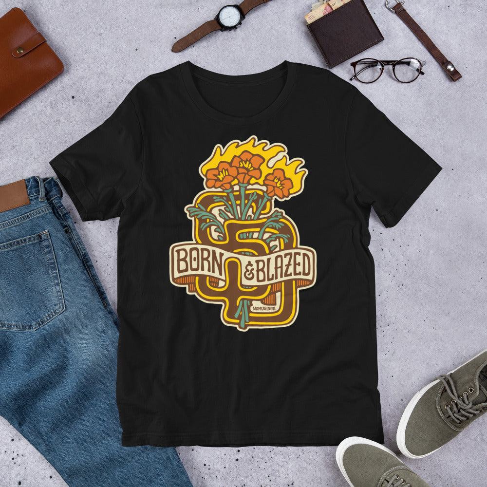 San Diego - Born & Blazed - Unisex t-shirt