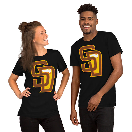 SD Baseball & Beer - Unisex t-shirt
