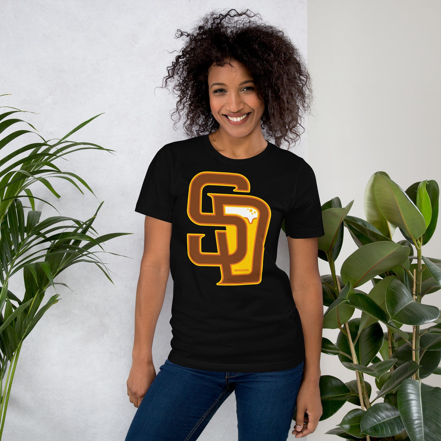 SD Baseball & Beer - Unisex t-shirt
